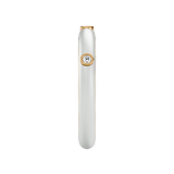 Solid Gold White Enamel Diamond Ring