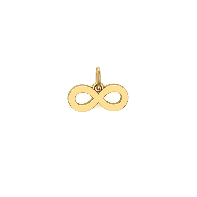 Solid Gold Infinity Charm