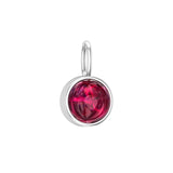 Solid Gold Birthstone Charm