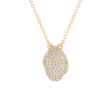 Pavè Pebble Pendant