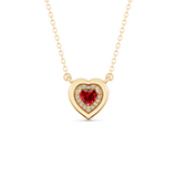 Crimson Heart Pendant
