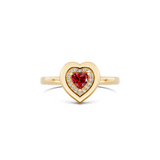 Crimson Heart Ring
