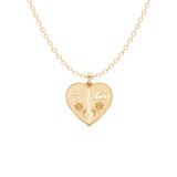 Te Amo Heart Pendant