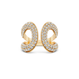 Twin Halo Diamond Ring