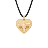 Te Amo Heart Pendant