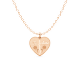 Te Amo Heart Pendant