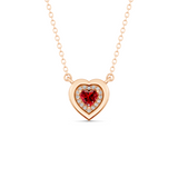 Crimson Heart Pendant
