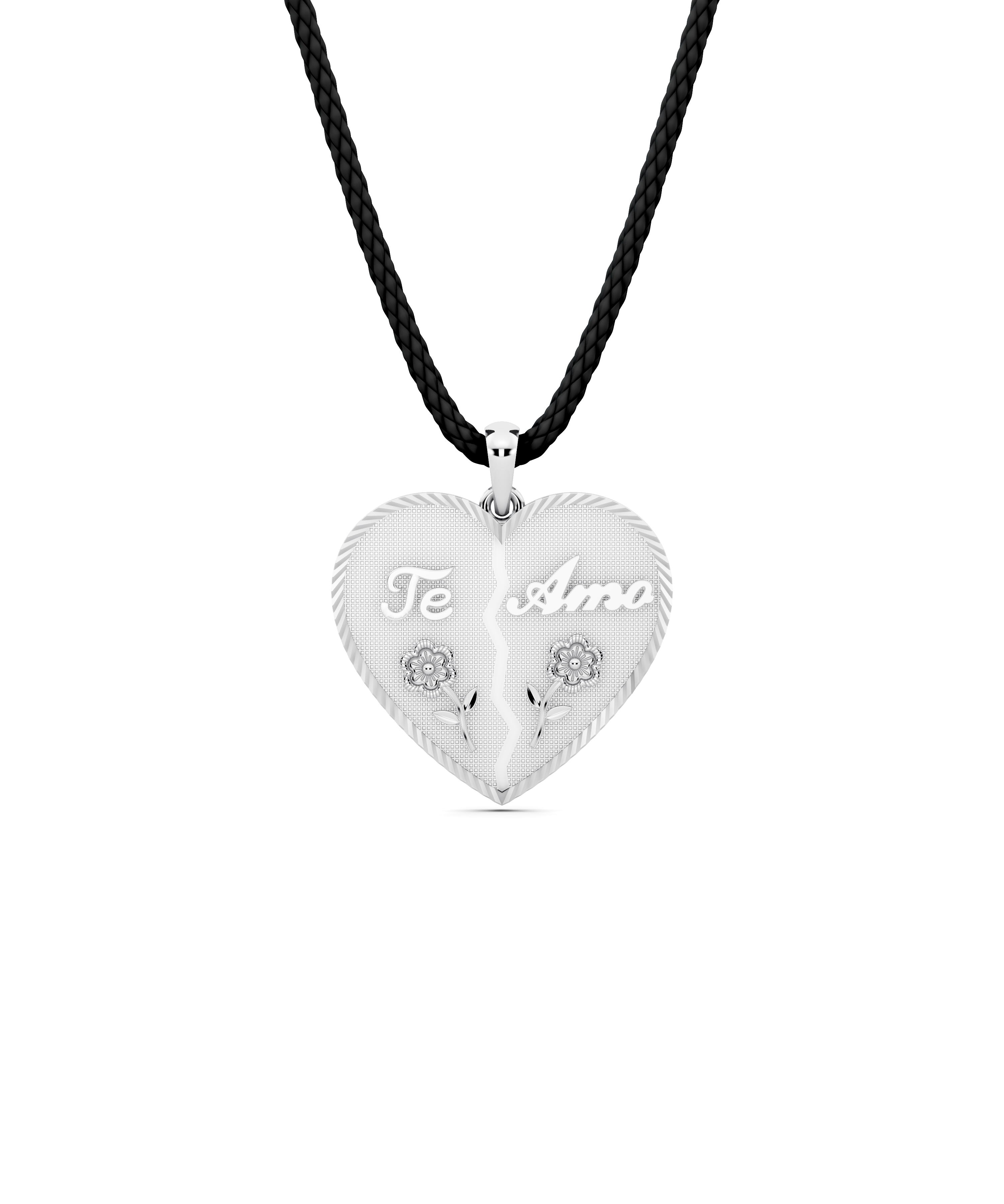 Te Amo Heart Pendant