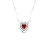 Crimson Heart Pendant