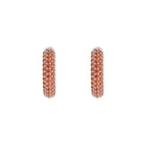 Solid Gold Pave Citrine Ear Cuff - Single