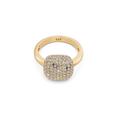 Pavè Dome Ring