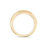 Bold Gold and Pavé Band