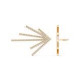 Sunburst Ear Climber