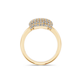 Pavè Dome Ring