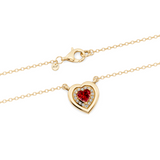 Crimson Heart Pendant