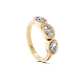 Trio Bezel Ring