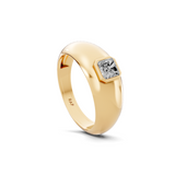 Hexa Solitaire Ring