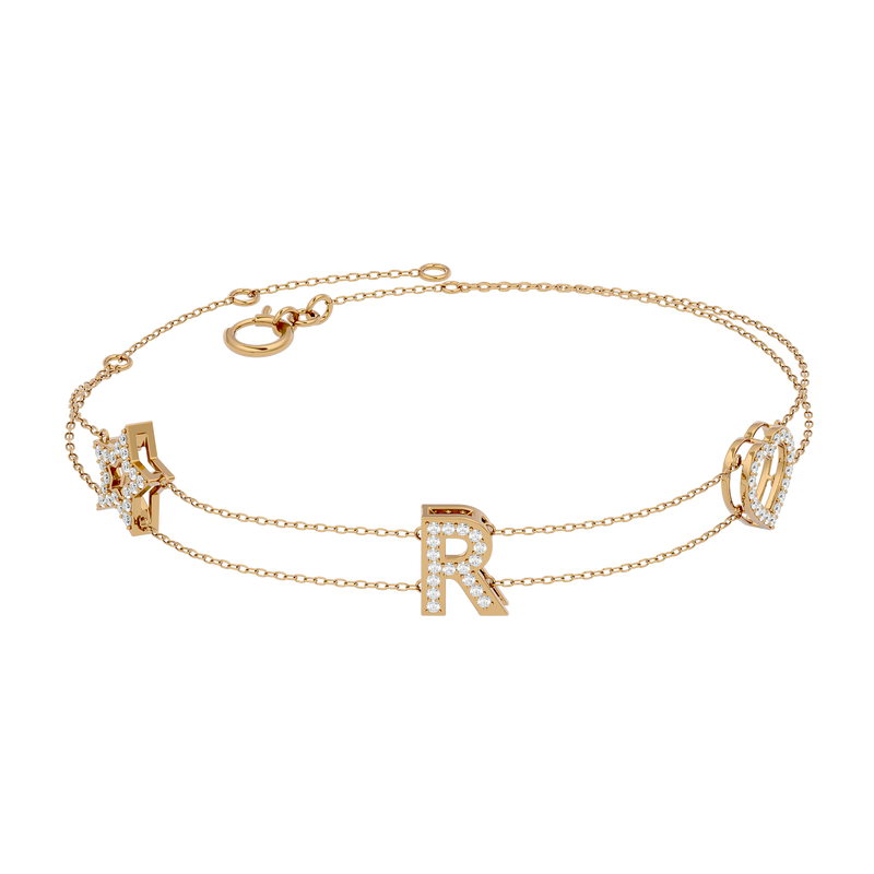 Diamond Personalized Bracelet