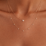 Solid Gold Diamonds by the yard - Small