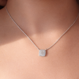 Solid Gold Eternal Brilliance Diamond Necklace