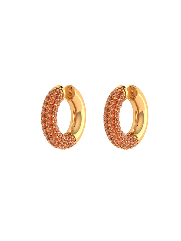 Pave Citrine Ear Cuff