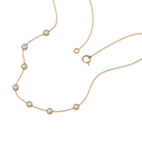 Solid Gold Diamonds by the yard - Small