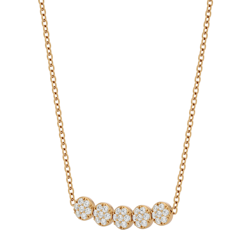 Diamond Cluster Necklace