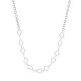 Solid Gold Diamond Kite Choker