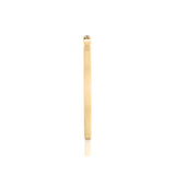 Solid Gold Flat Bar Diamond Ring