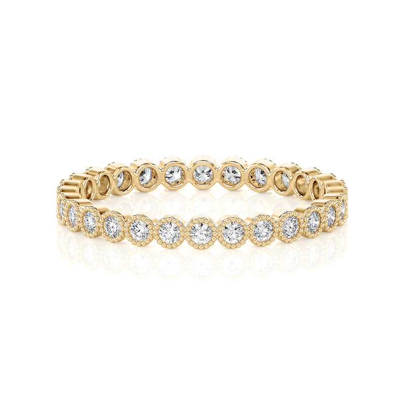 Milgrain Diamond Full Eternity Band