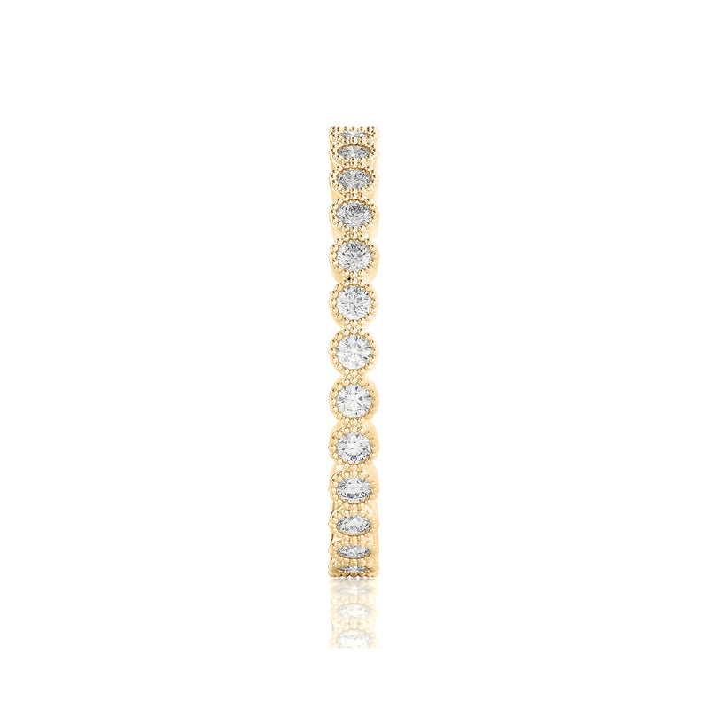 Milgrain Diamond Full Eternity Band