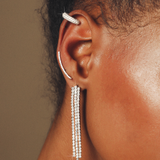 Pave Diamond Ear Cuff - Single