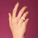 Solid Gold Diamond Half Eternity Ring