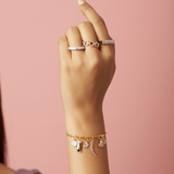 Solid Gold Engravable Charm