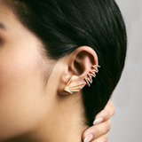 Sunburst Ear Climber