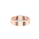 Solid Gold Cigar Band Ring