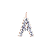 Solid Gold Initial Charm