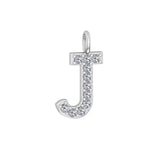 Solid Gold Initial Charm