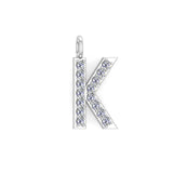 Solid Gold Initial Charm