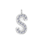 Solid Gold Initial Charm