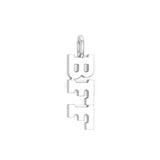 Solid Gold BFF Charm