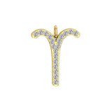 Solid Gold Zodiac Sign Charm