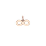 Solid Gold Infinity Charm