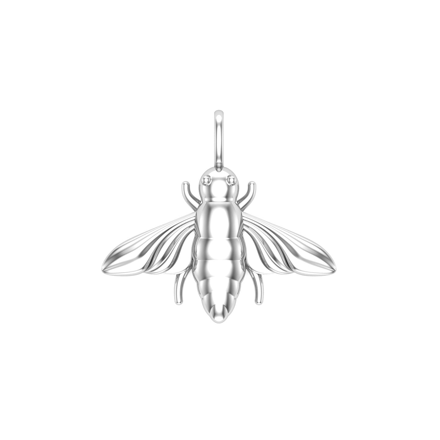 Solid Gold Honey Bee Charm