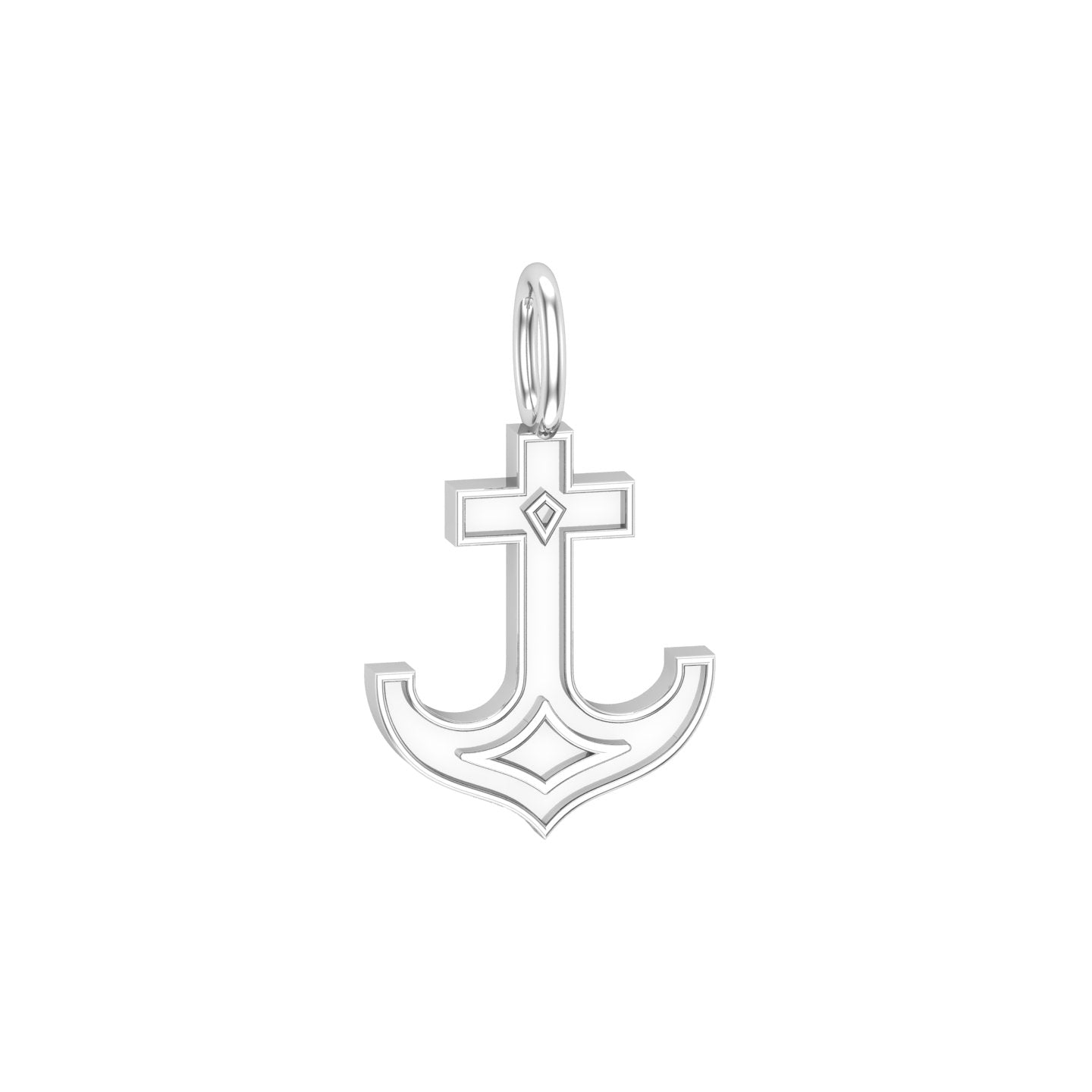 Solid Gold Anchor Charm