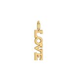 Solid Gold Love Charm