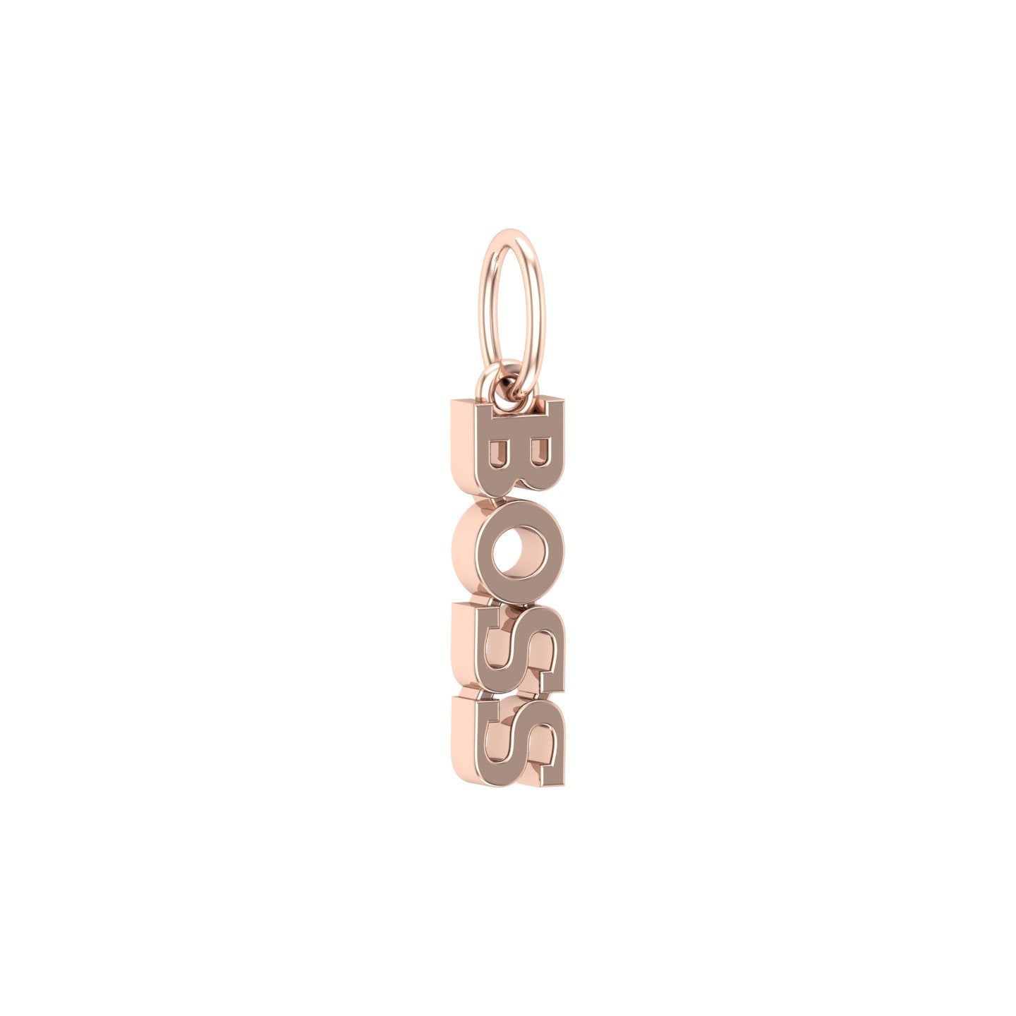 Solid Gold Boss Charm