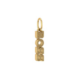Solid Gold Boss Charm