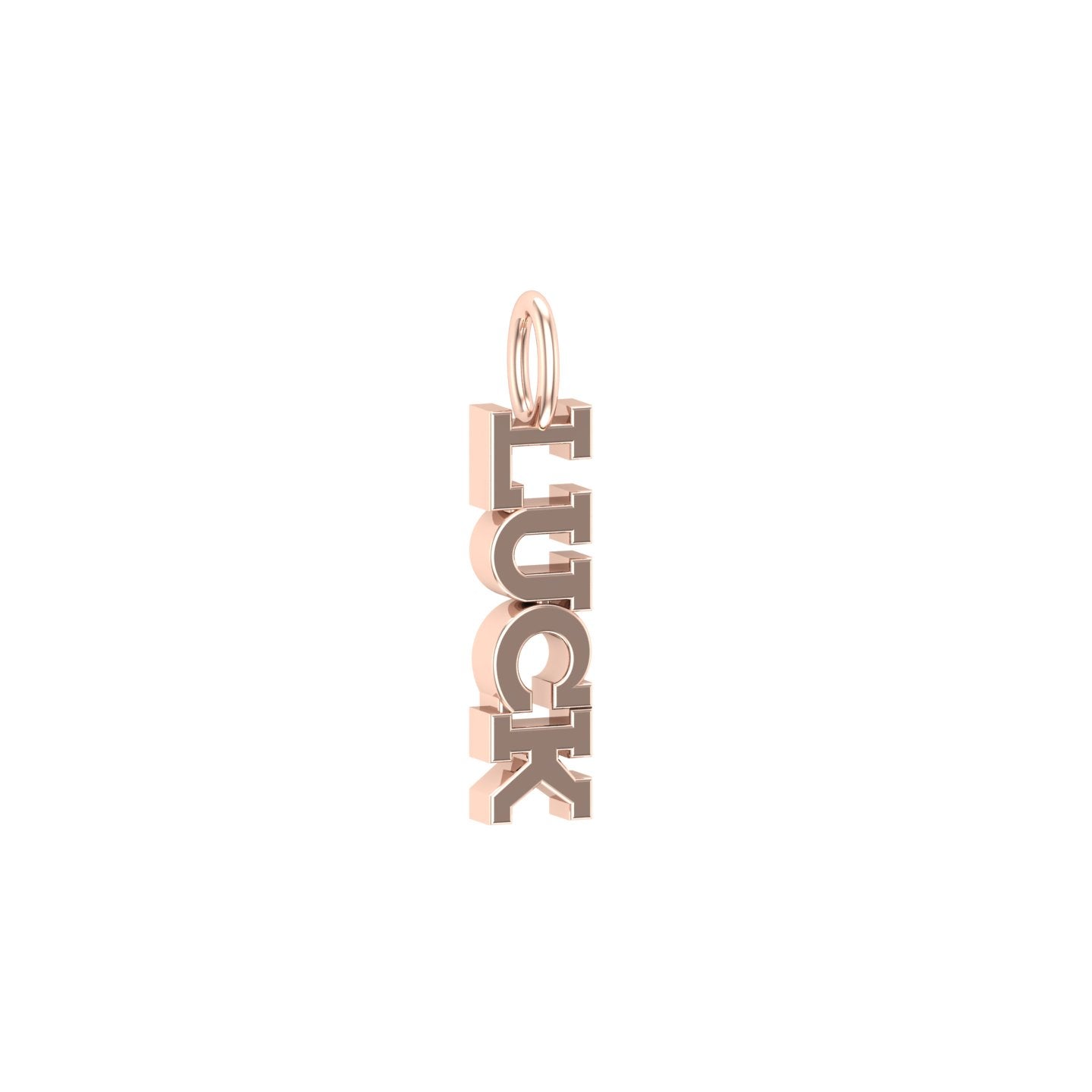 Solid Gold Luck Charm