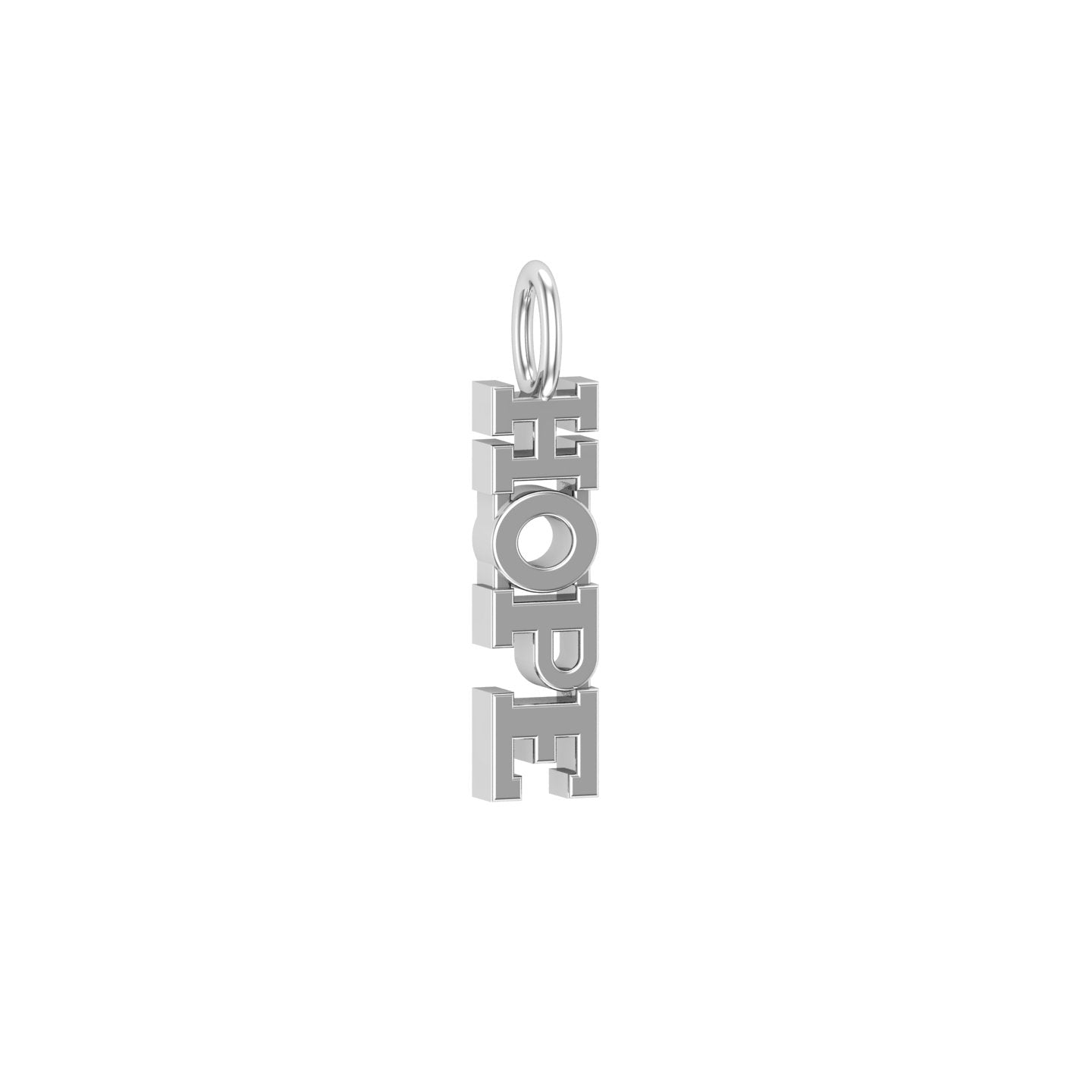 Solid Gold Hope Charm